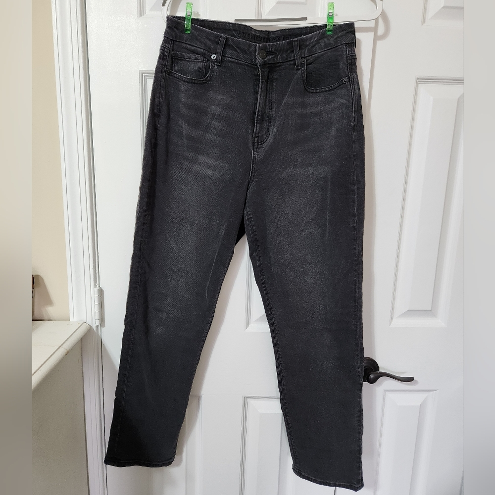 Black AEO Mom Jeans